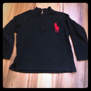 Boys Polo zip sweater